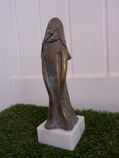 Bronzeskulptur "Hl. Hildegard von Bingen"